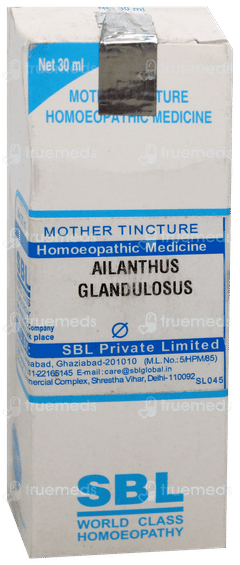 Sbl Ailanthus Glandulosus Q Mother Tincture 30ml